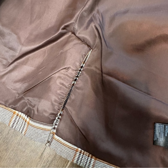 Urban Outfitters Double-Breasted Plaid Blazer - Picture 12 of 15